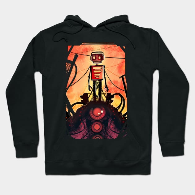 Robot's Dawn Hoodie by AshenShop